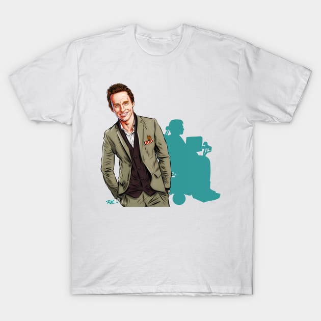 Eddie Redmayne - An illustration by Paul Cemmick T-Shirt by PLAYDIGITAL2020